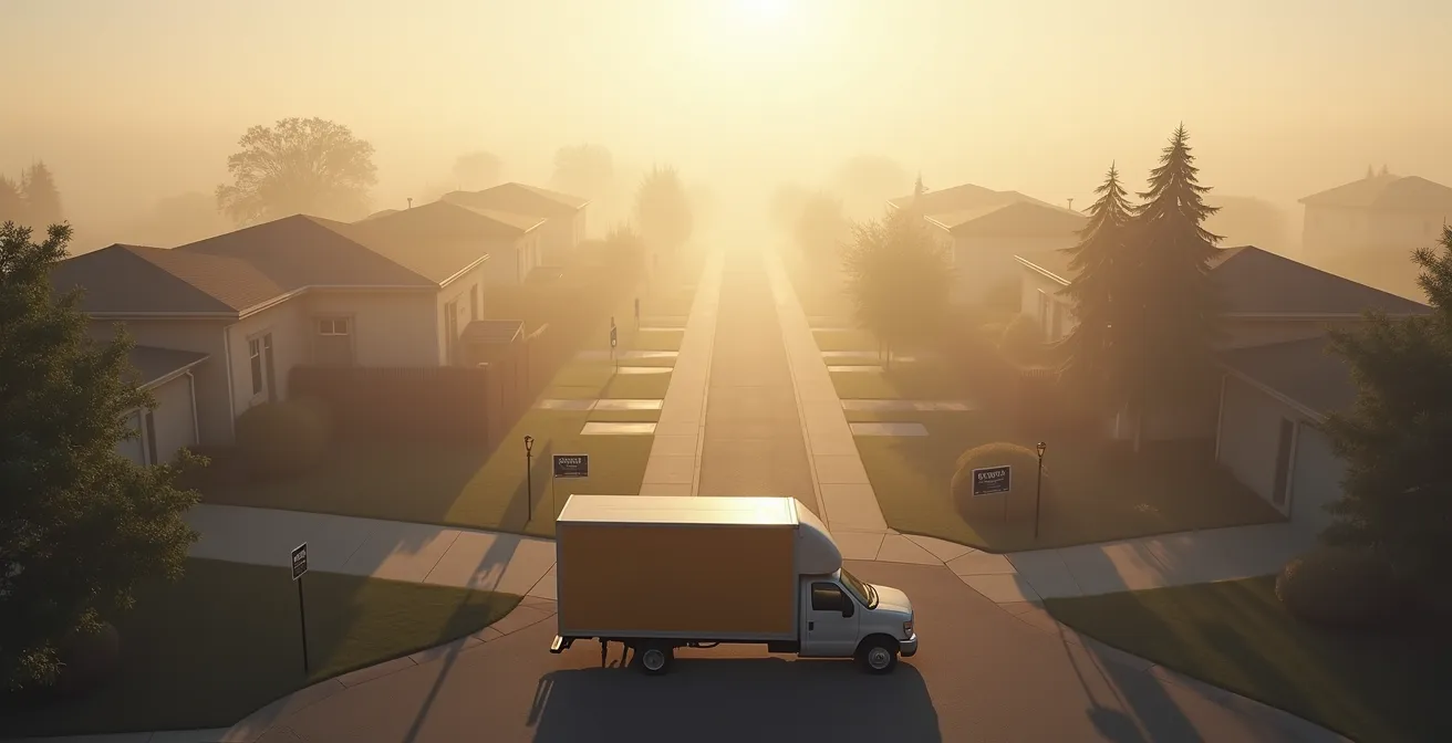 Visual representation of key market indicators shifting toward buyer advantage