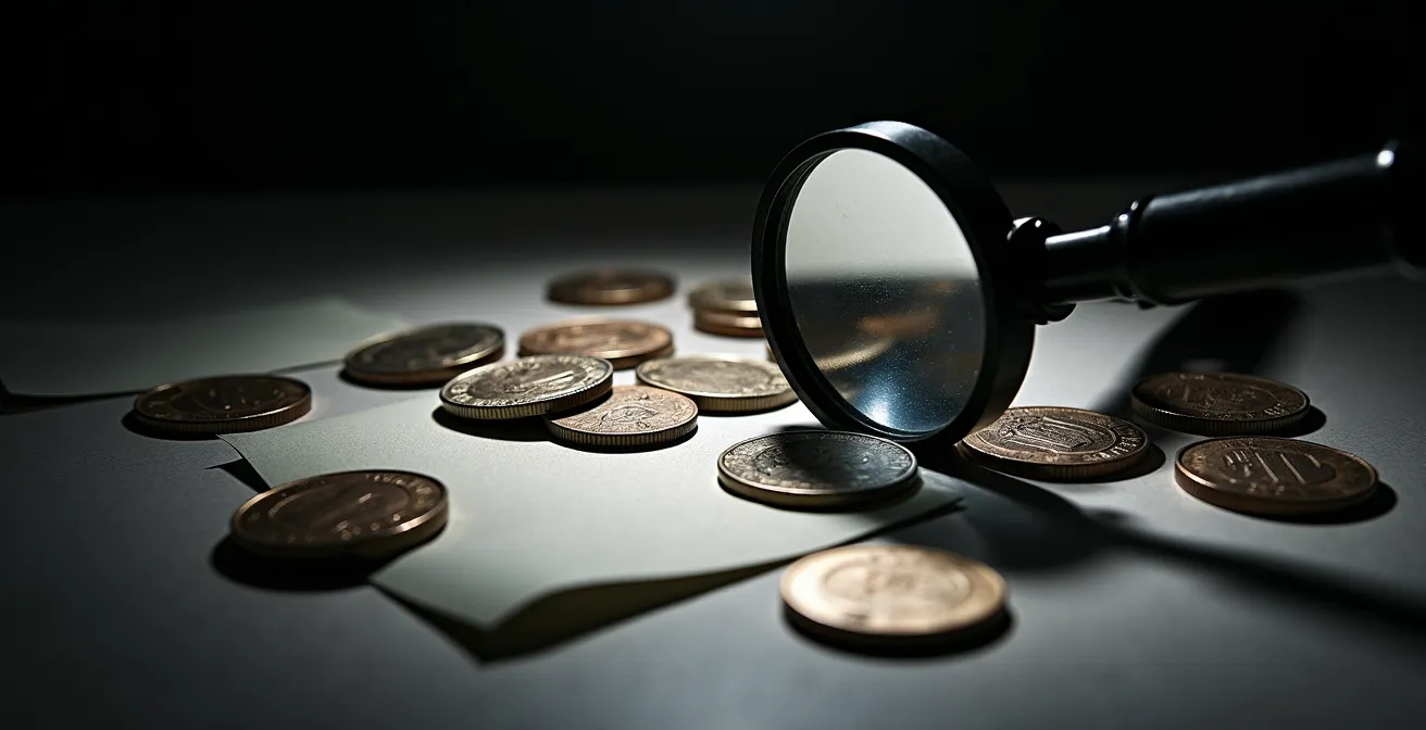 Abstract representation of psychological barriers in financial decision-making