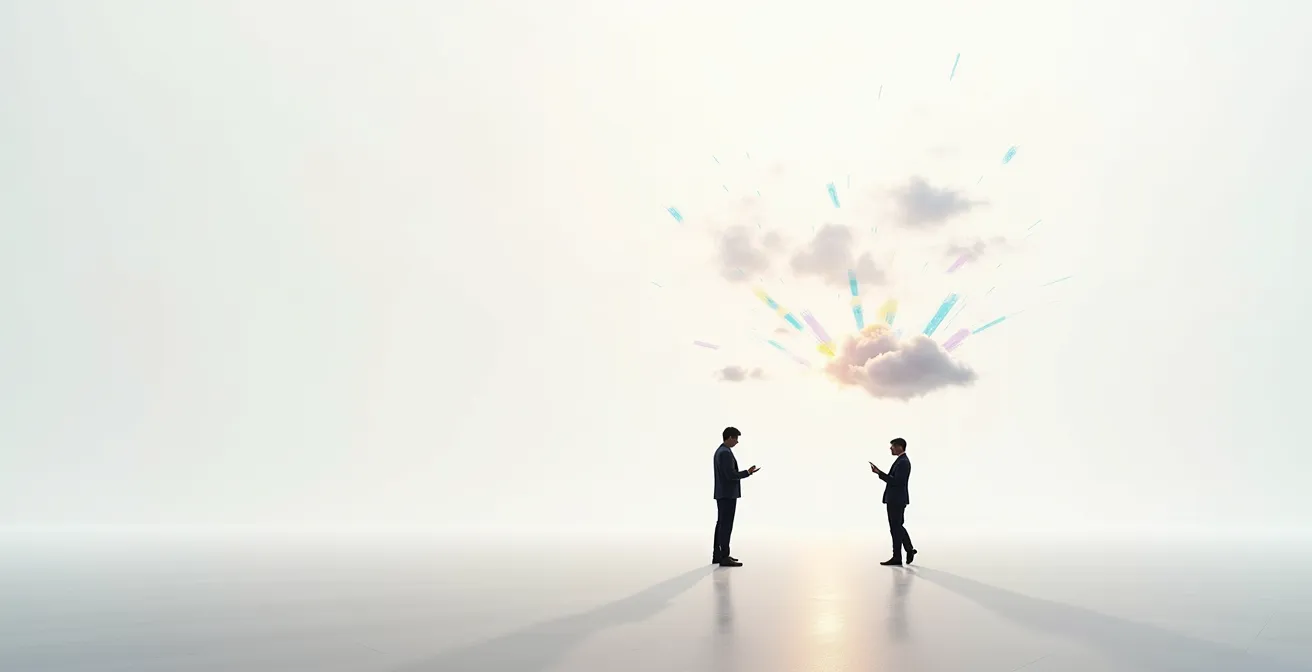 Visual comparison of metadata collection showing Signal with minimal data trails versus other apps with extensive data streams.